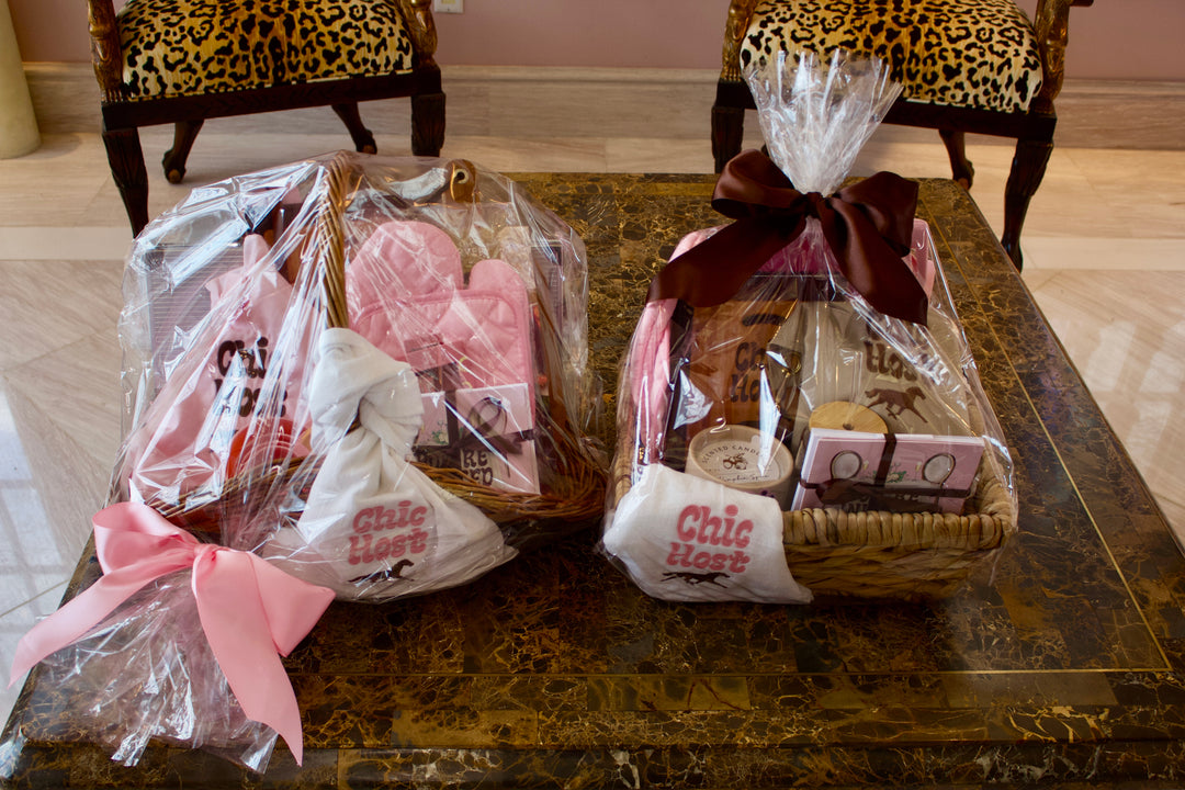 Custom Chic Host Basket