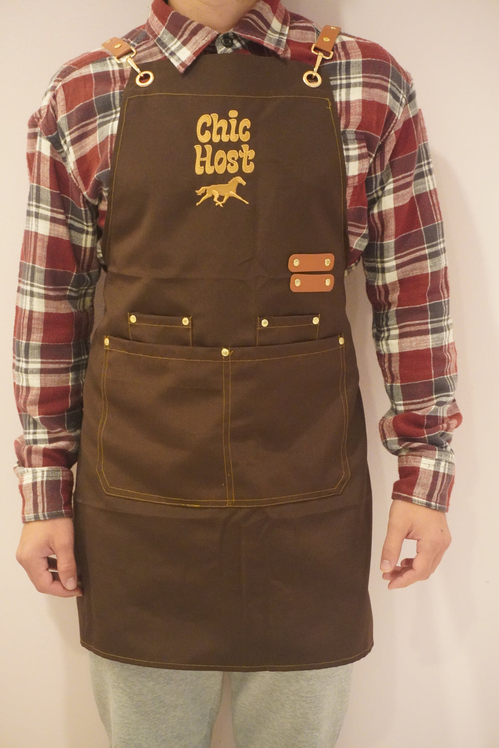 Chocolate Brown Apron