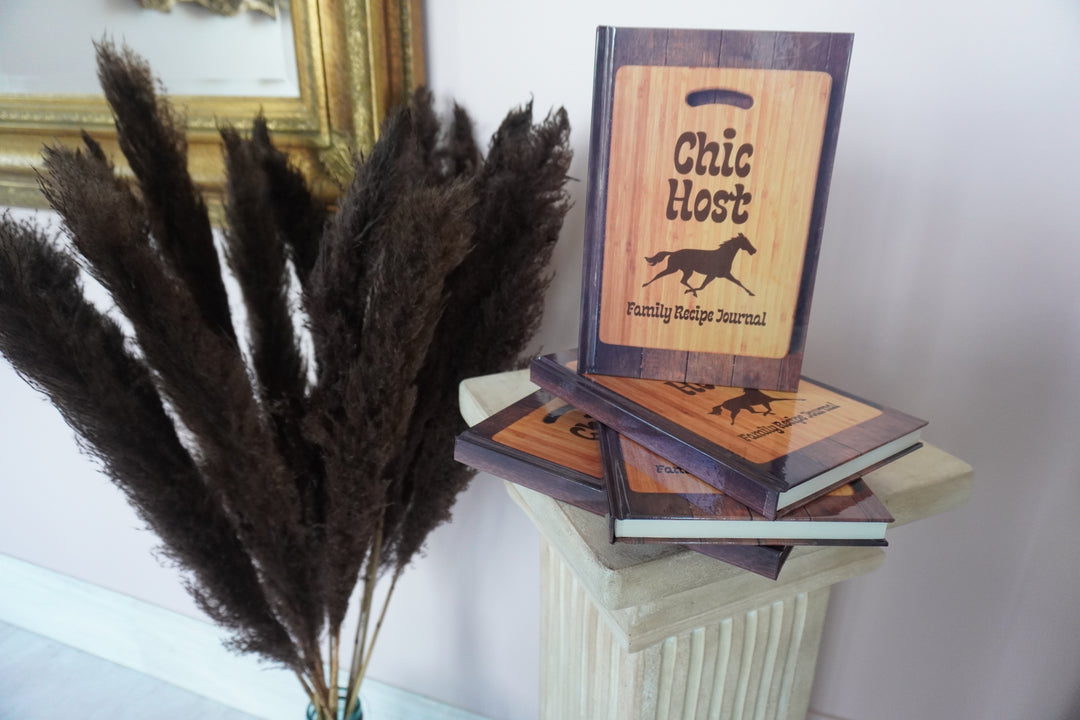 Chic Host Family Recipe Journal