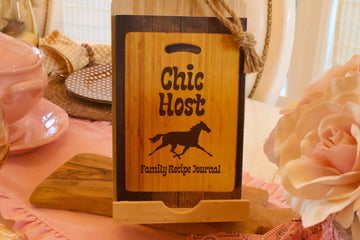Chic Host Family Recipe Journal