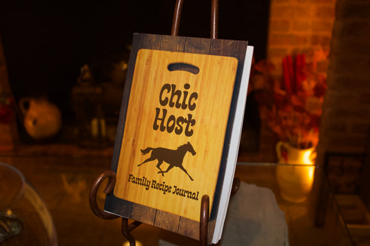 Chic Host Family Recipe Journal